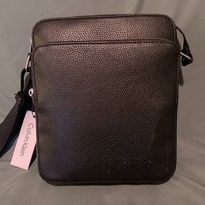 Calvin Klein Faux Leather Crossbody Bag